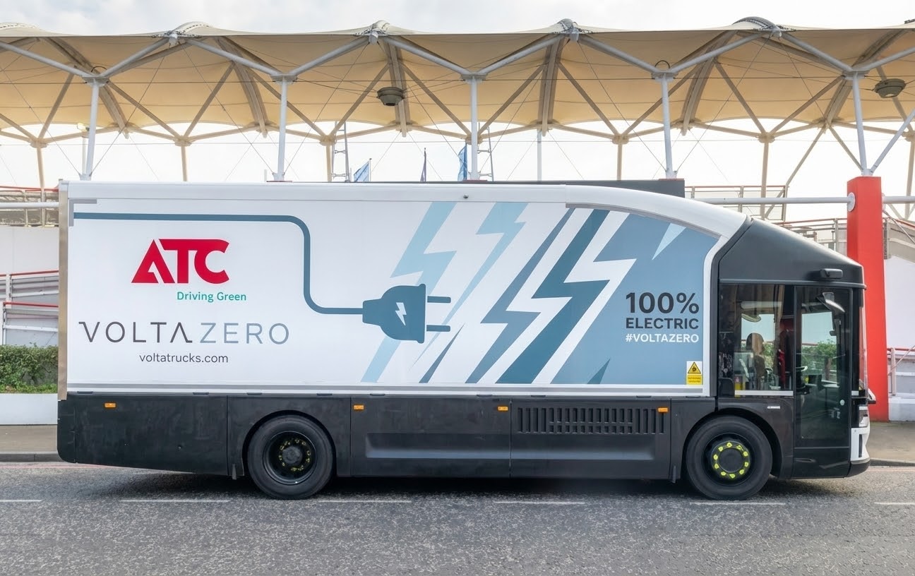 The Volta Zero electric truck in all its glory