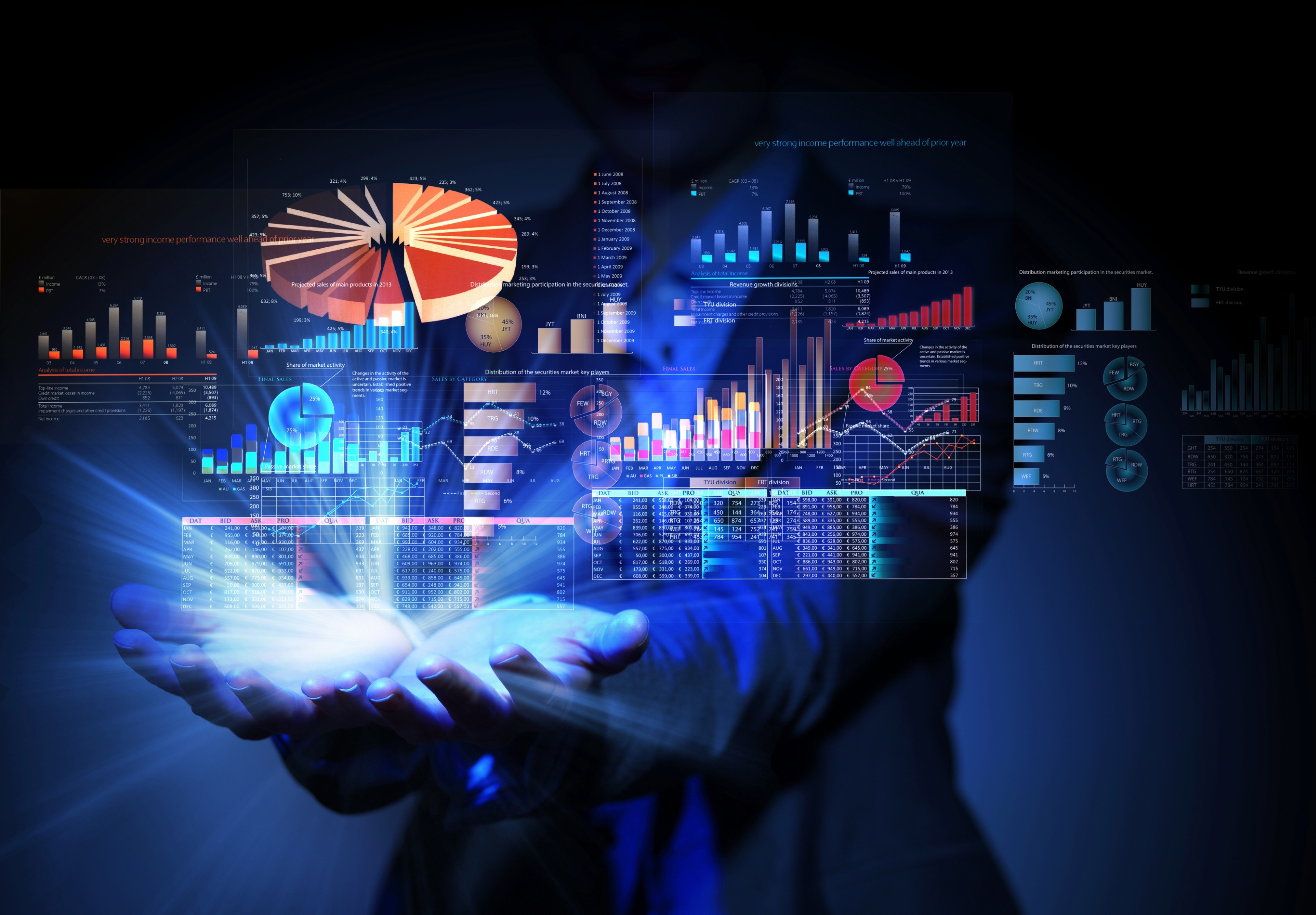 Data Analysis & Business Intelligence illustration
